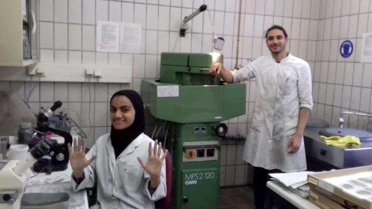 Visiting Students – Abdelrahman Abdelshafy (Egypt) und Najat Issa al Fudhaili (Oman)