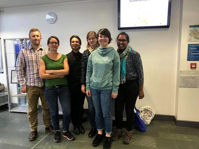 Representation of Erlangen at CPEG2018 in Leeds