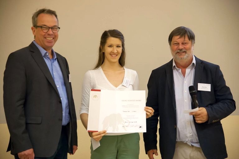 Therea Nohl received the “Young Scientist Award” at GeoBonn 2018