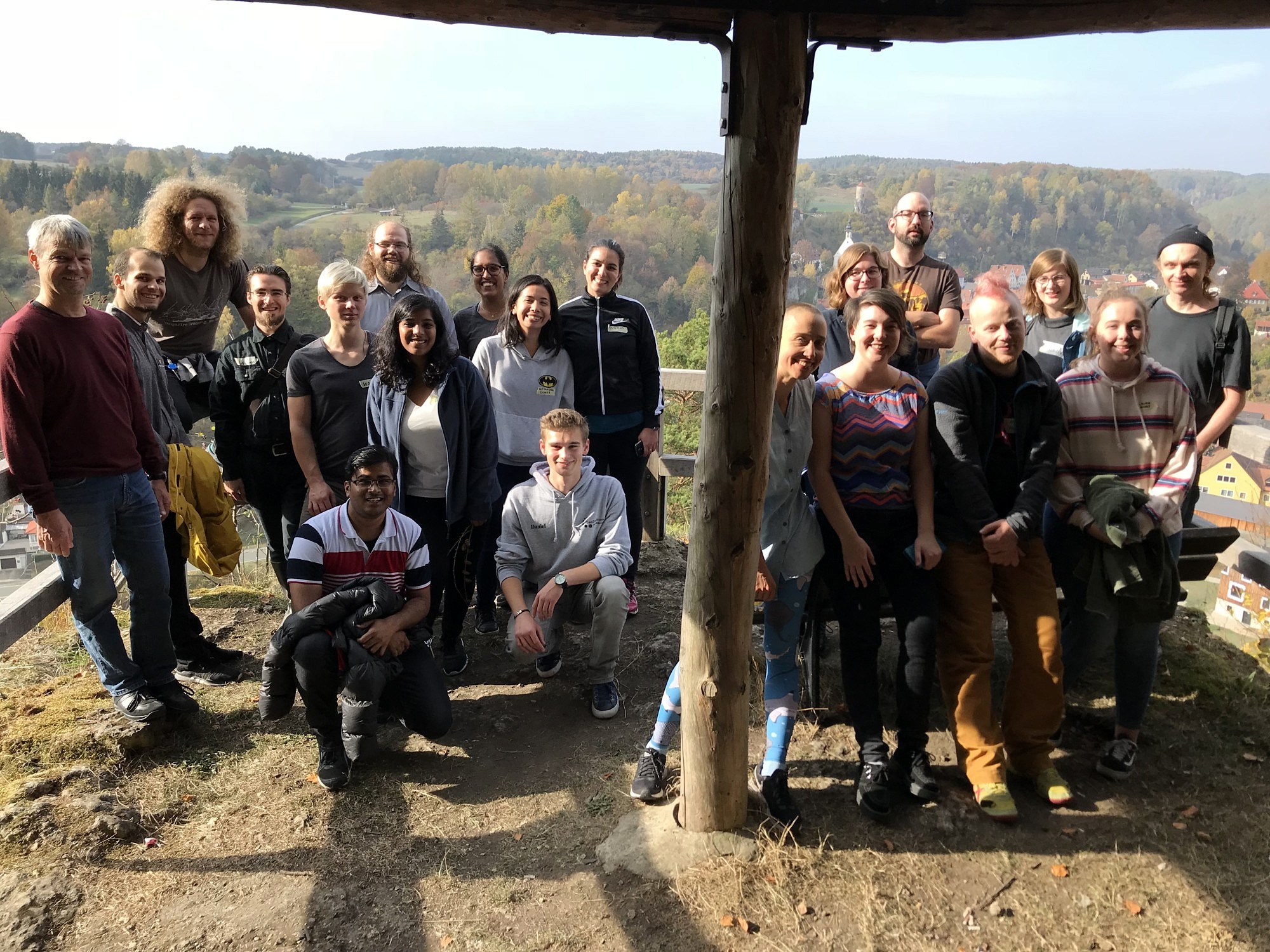 Towards entry "Research retreat with International Master Students in Waischenfeld (20th-21st Oct 2018)"