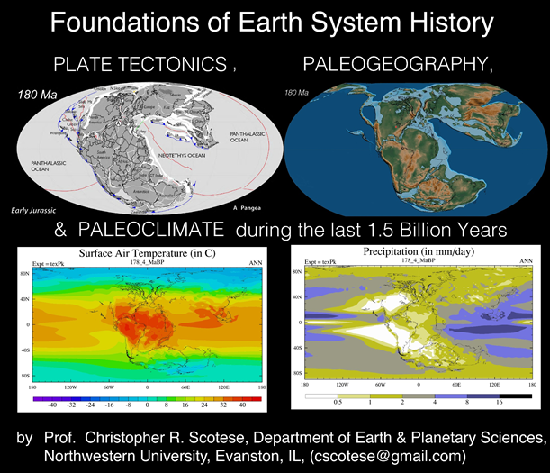 Towards entry "On July 3, 5pm, Prof. Christopher Scotese  gave a talk “Foundation of Earth System History: Plate tectonics, paleogeography & paleoclimate during the last 1.5 billion years” in Hörsaal Geologie"