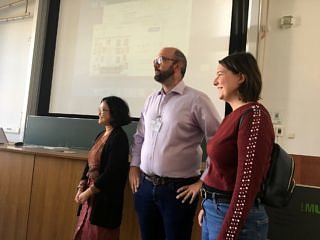 Fiona Pye and Dr. Allison Hsiang receive the PeerJ Award for Open Data Analysis and Publication in Palaeontology