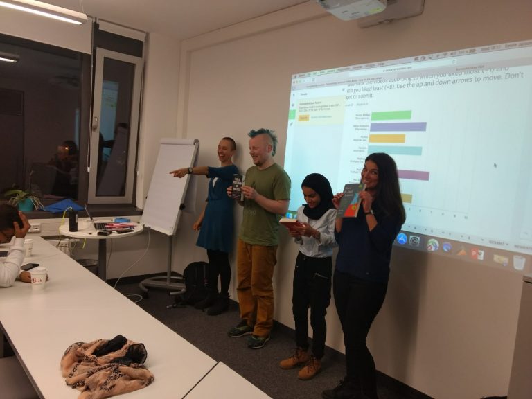 Science communication video battle by Masters students of Earth Systems Research Lab